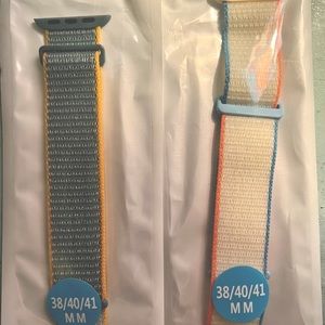 2 APPLE WATCH BANDS - 38/40/41 MM